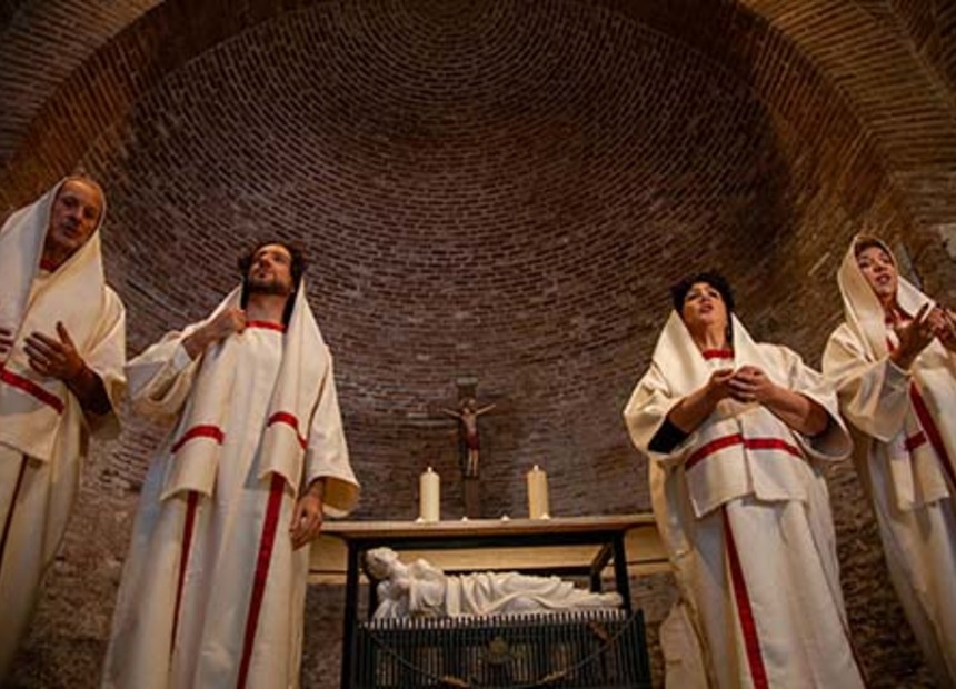 Rome, Catacombs of Saint Callixtus: Tour and Concert